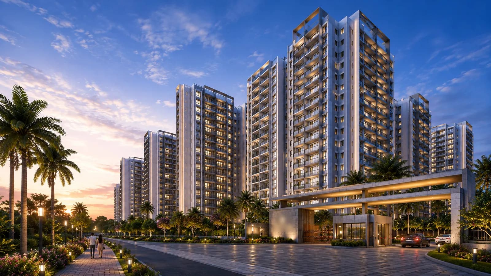 TVS Emerald Avalon residential towers